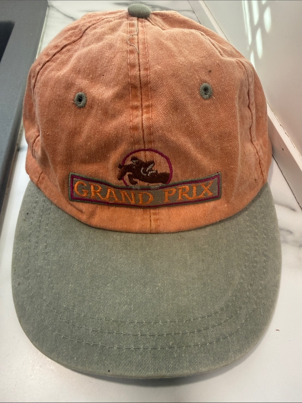 Vintage SCI Grand Prix Equestrian Horse Riding Strapback Hat